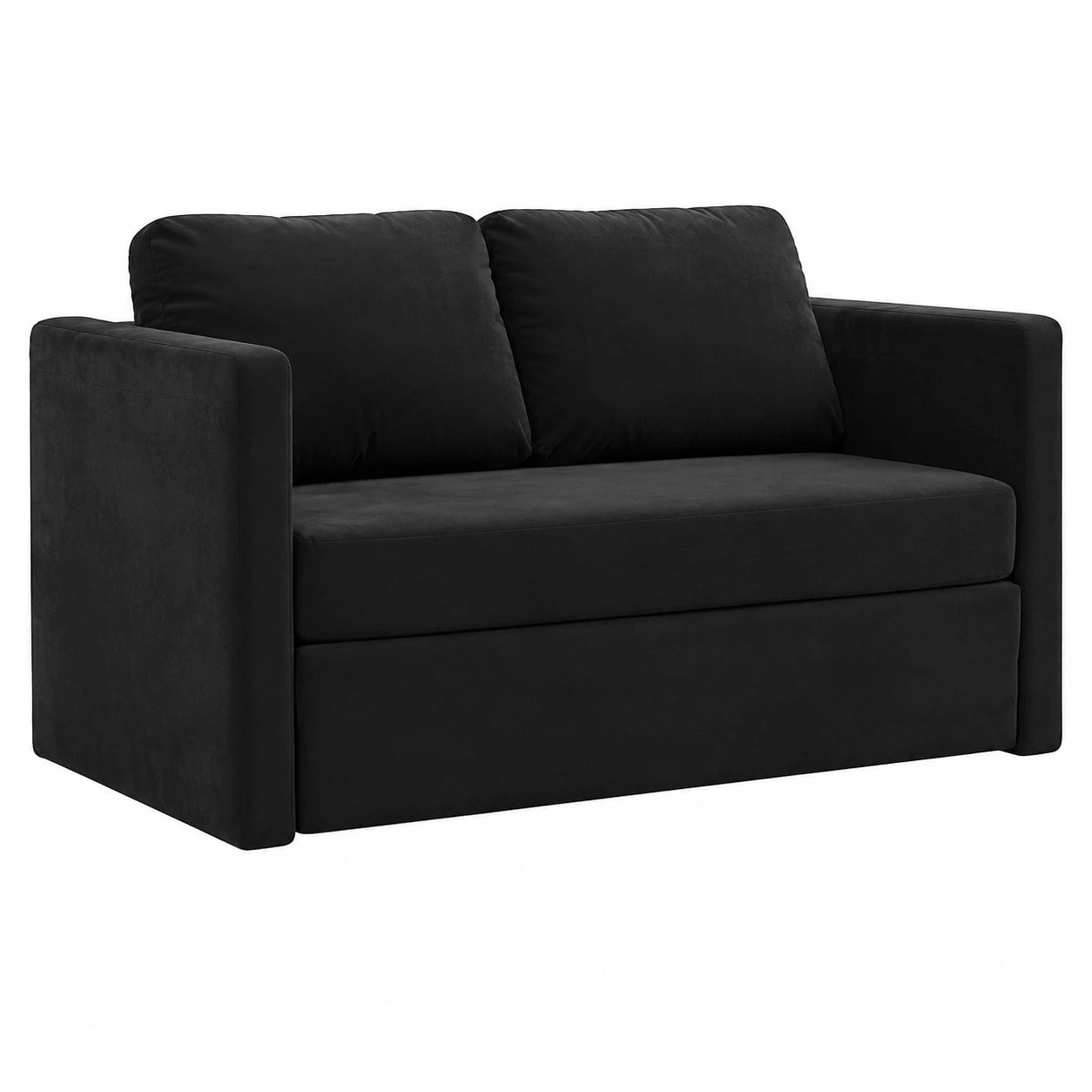 canapelit-moderne-en-velours-noir-avec-coussins-ocqhk12746sv