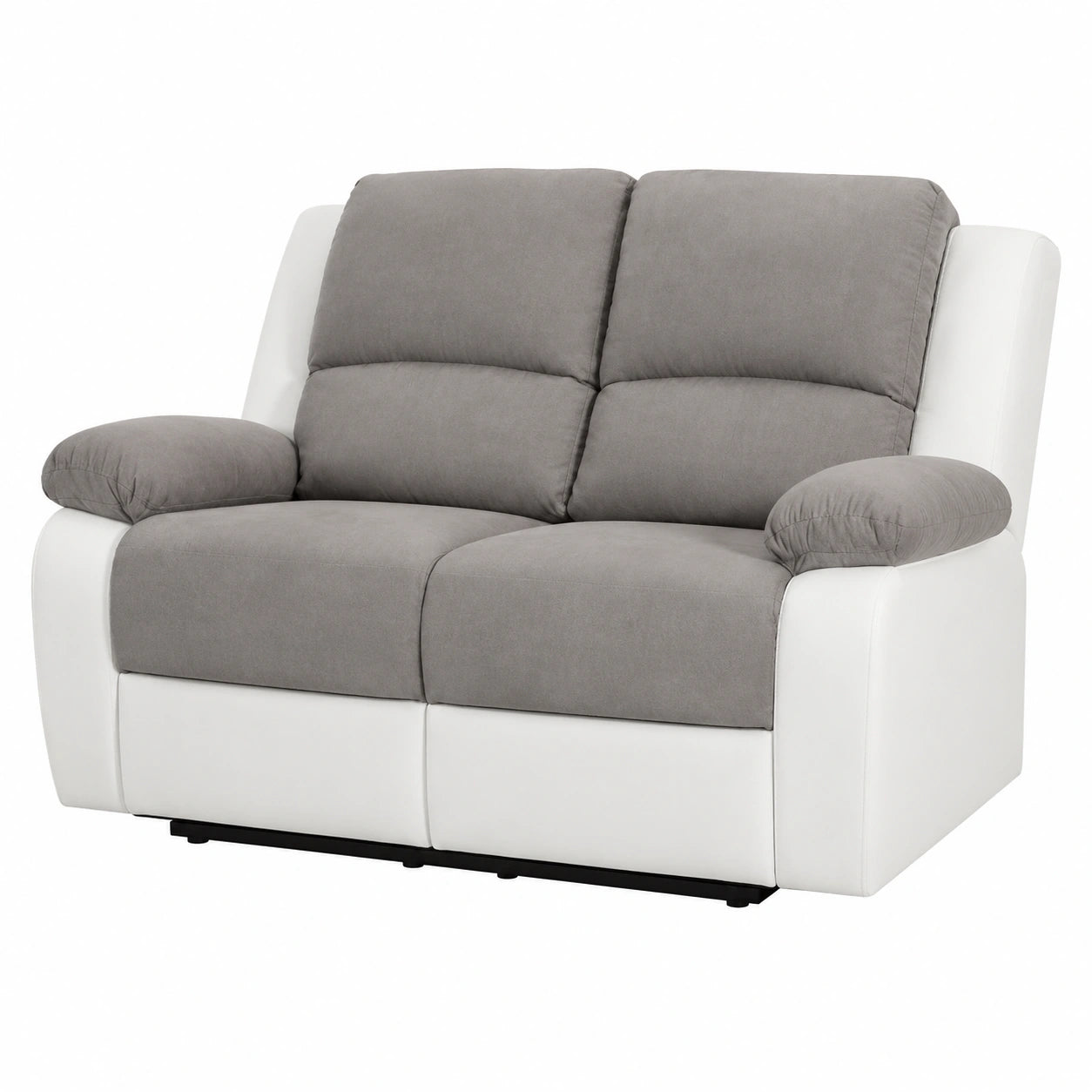canape-de-relaxation-manuel-2-places-en-simili-et-microfibre-gris-blanc-eeicm12808tr