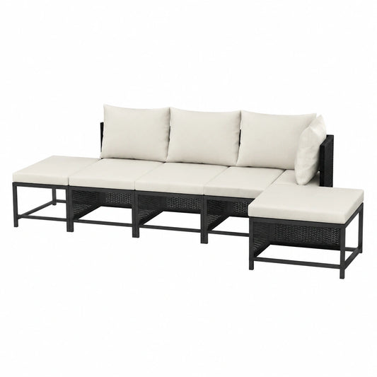 ensemble-de-mobilier-de-jardin-5-pieces-avec-coussins-en-resine-tressee-noire-zoqzl12962qd